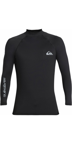 2026 Quiksilver Hombres Everyday UV50 Chaleco De Lycra De Manga Larga AQYWR03131 - Black